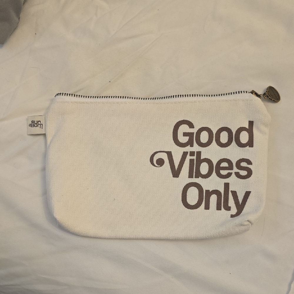 Sun Bum - Good Vibes Only Canvas Pouch